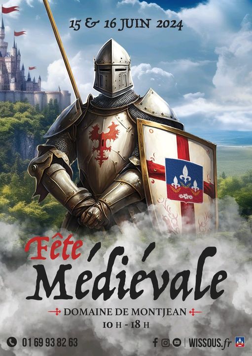 Affiche de la médiévale de Wissous 2024